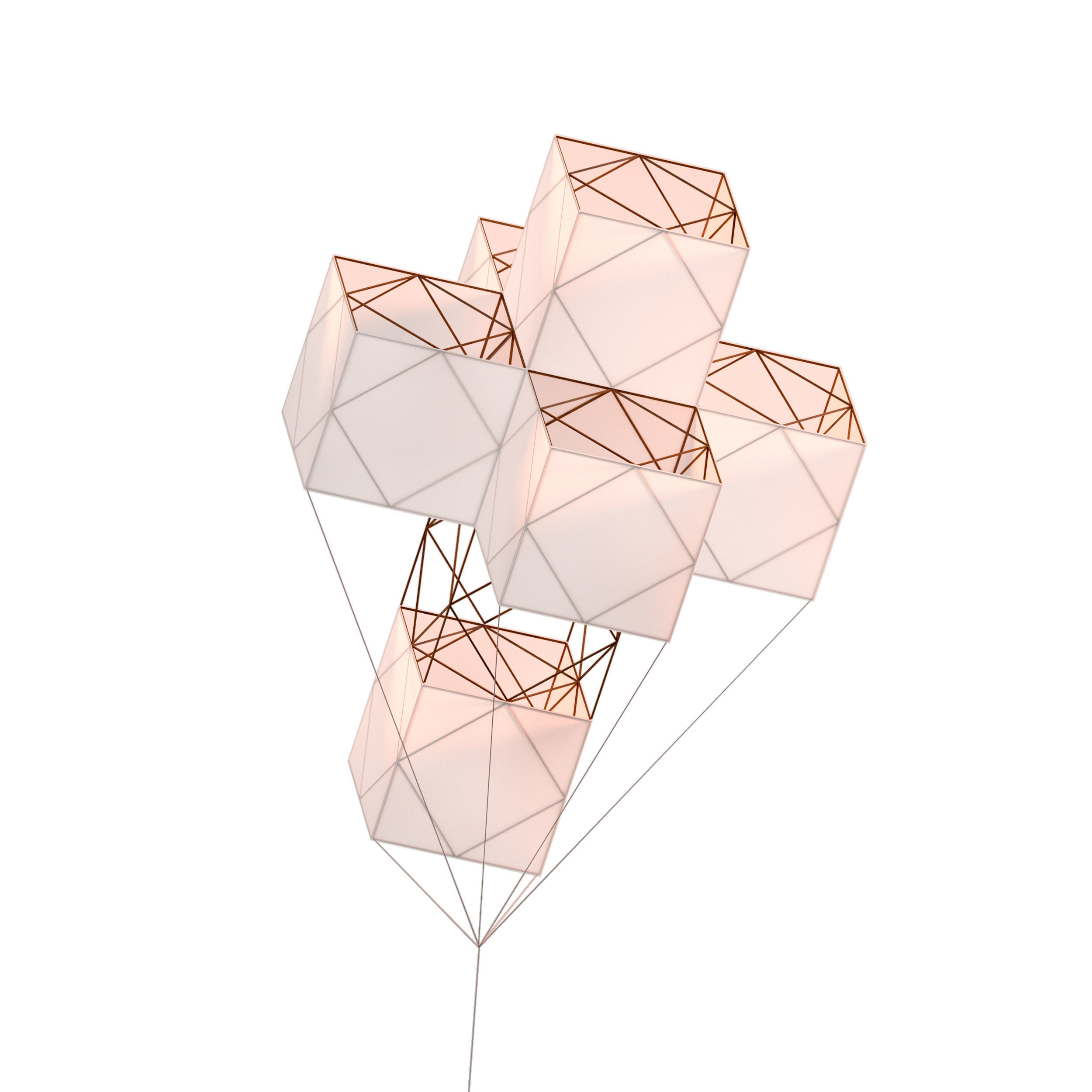 Kite Aircraft 3D model_5