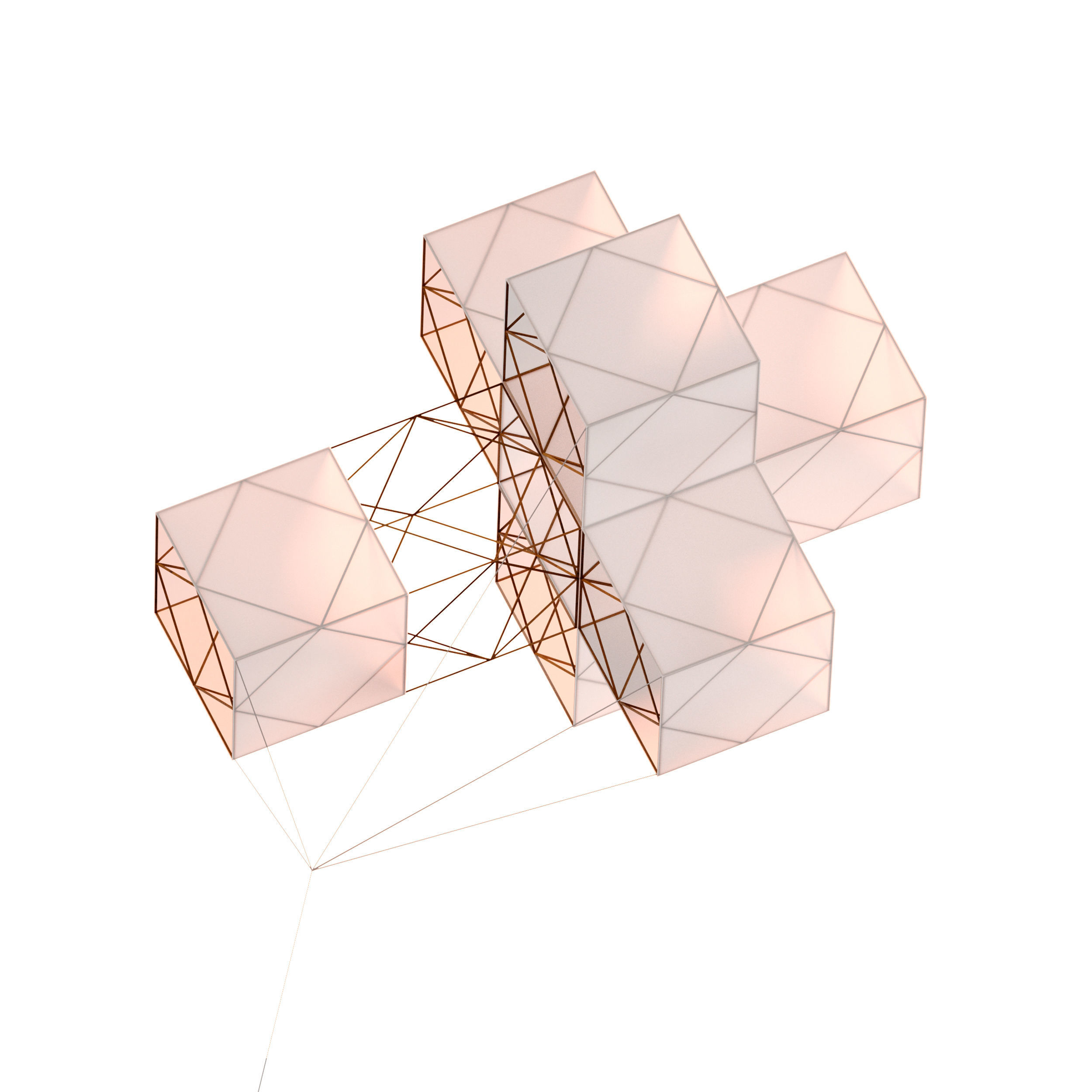 Kite Aircraft 3D model_3