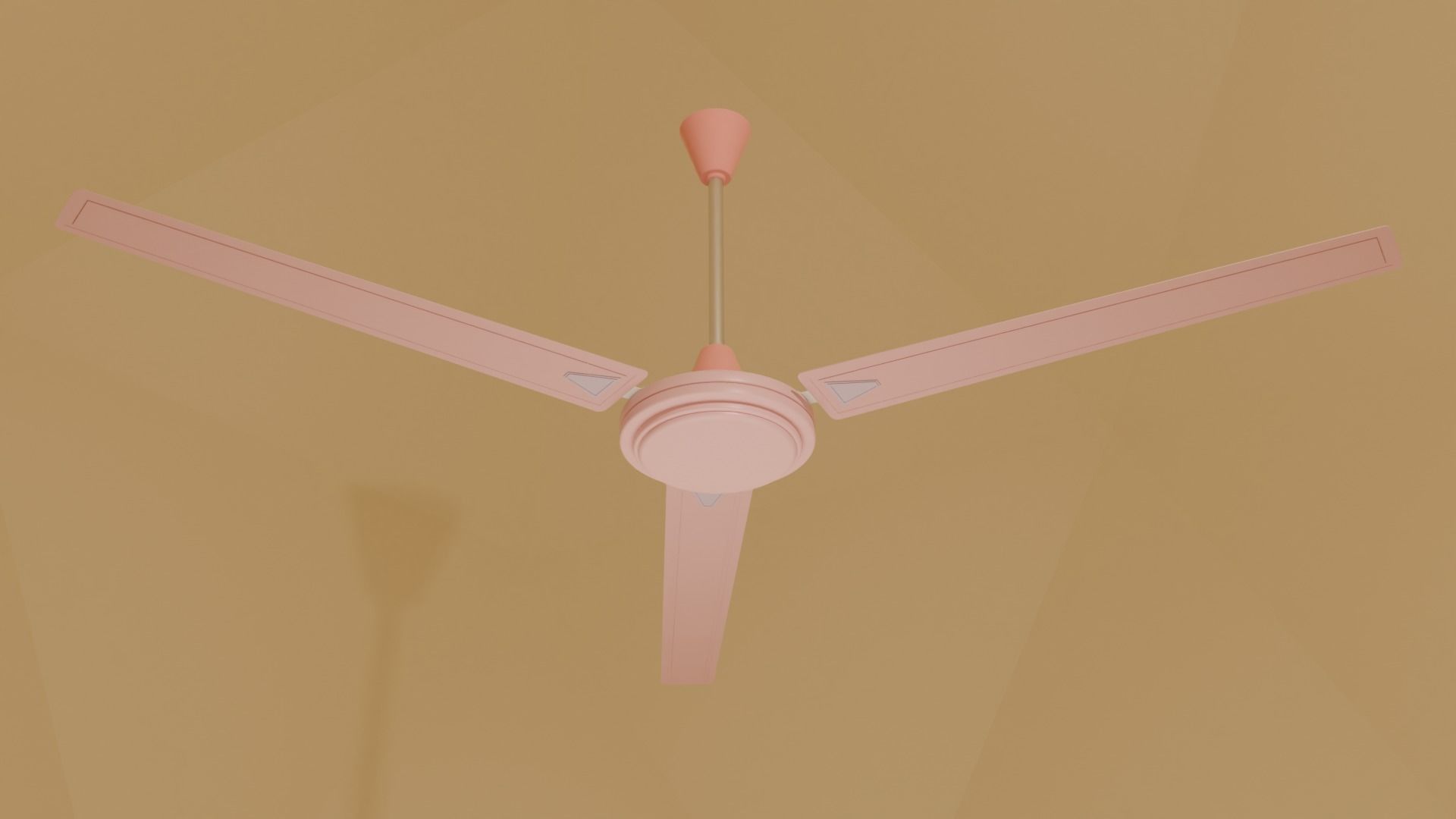 Ceiling fan 3D model_5