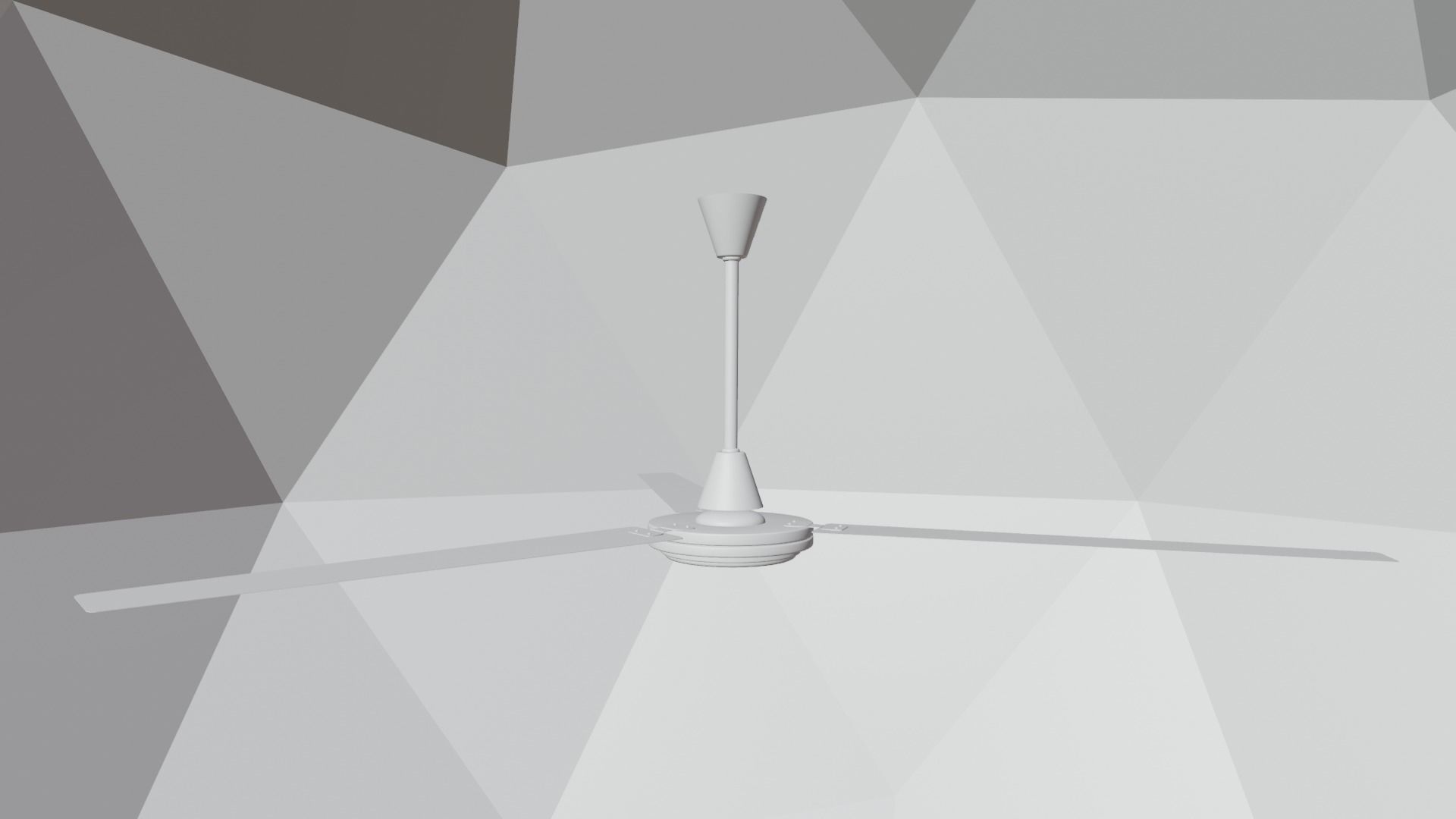 Ceiling fan 3D model_8