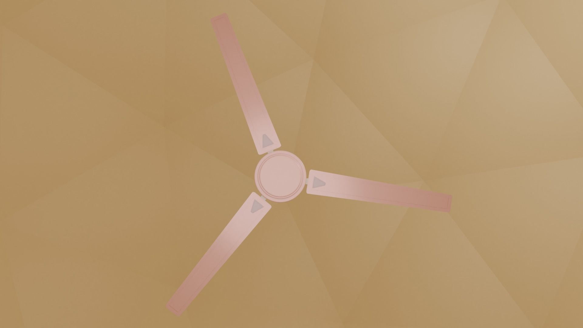 Ceiling fan 3D model_4