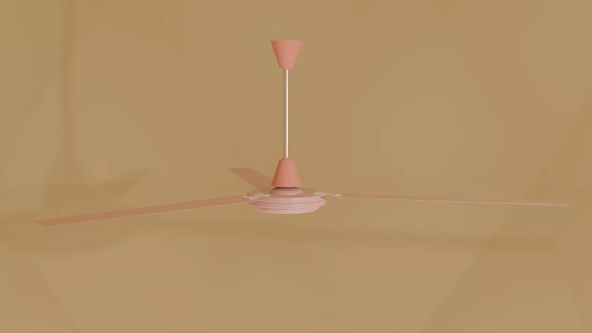 Ceiling fan 3D model_0