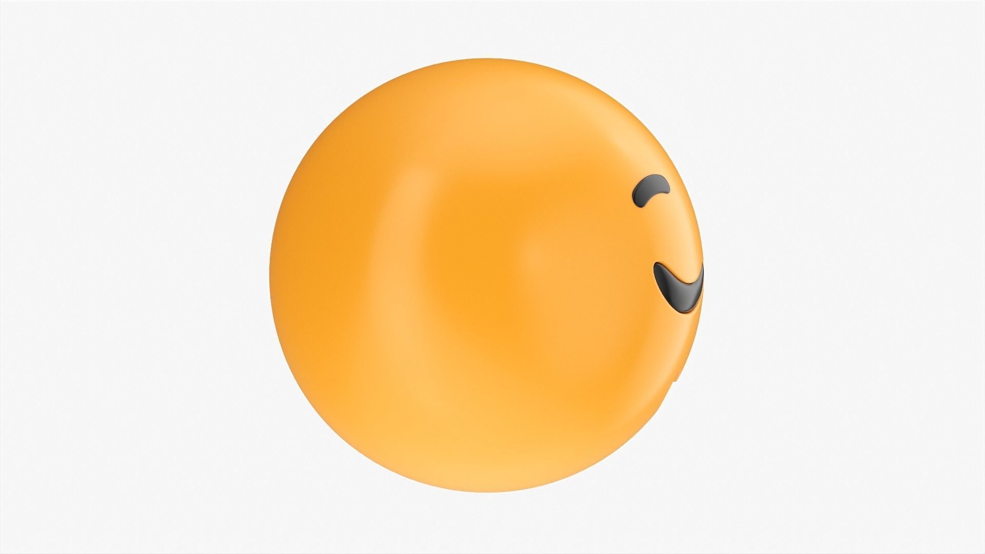 Emoji 008 Relieved 3D model_2
