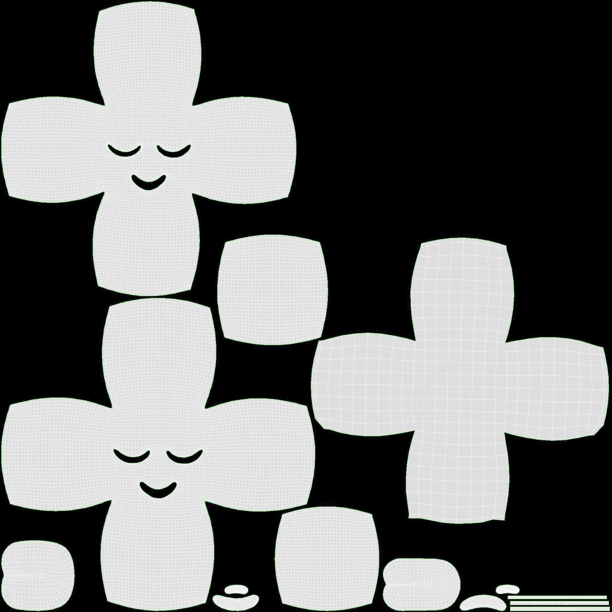 Emoji 008 Relieved 3D model_6