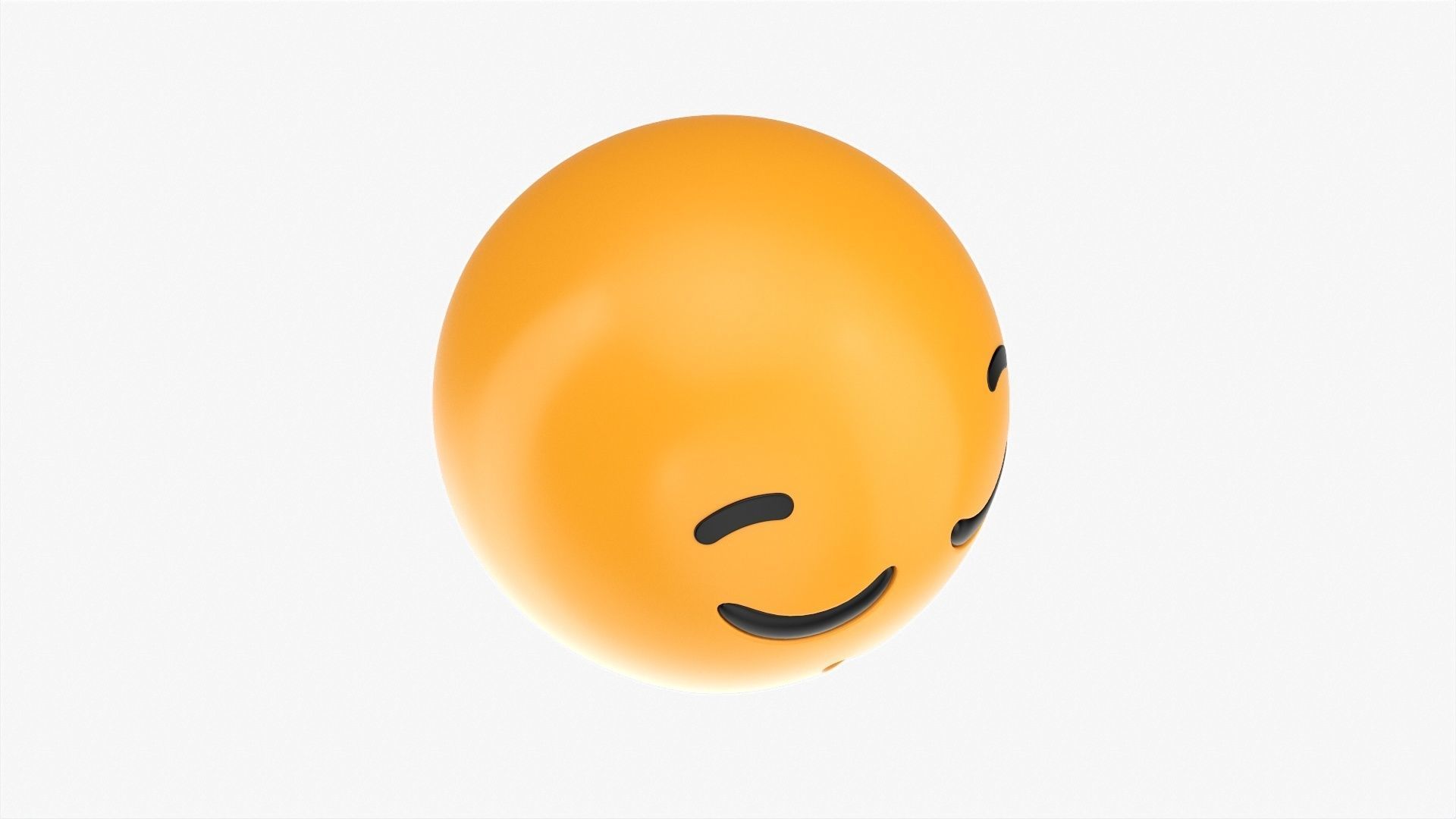 Emoji 008 Relieved 3D model_3