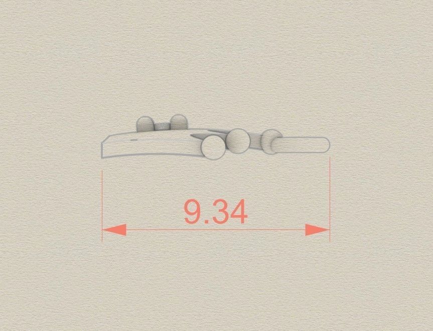 Model 516 Crown Diamond Pendant 3D print model_9