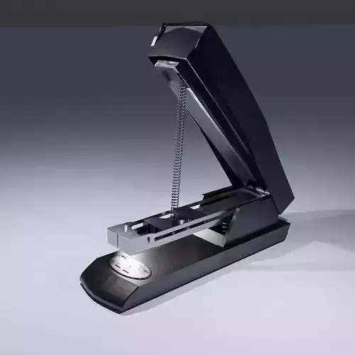 Black stapler