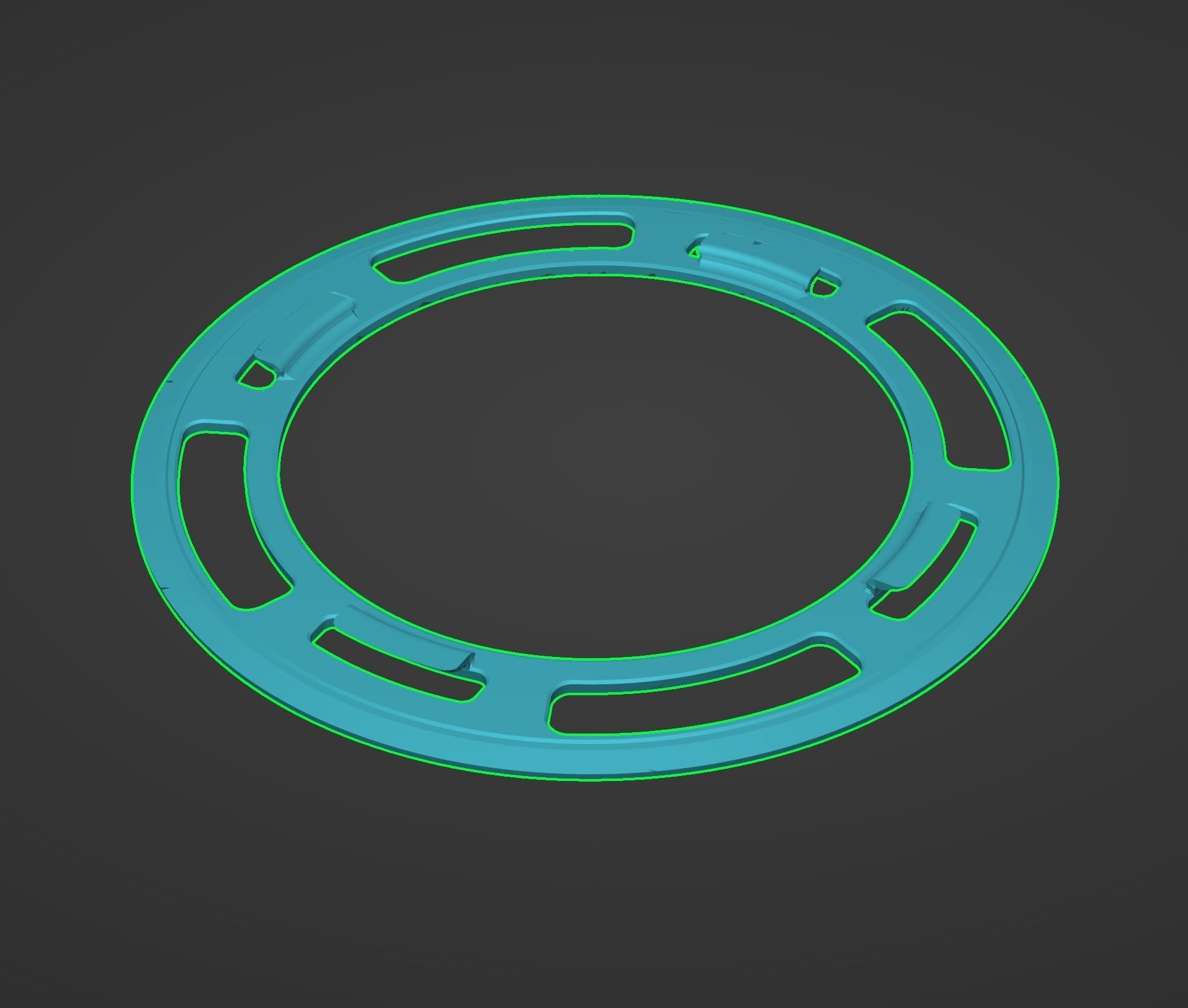 HIFIMAN SUNDARA REPLACEMENT EARPADS FRAMES 3D print model_1