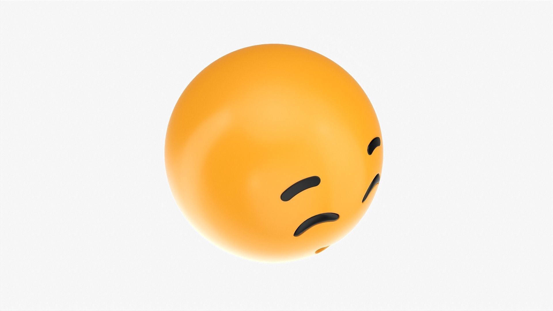 Emoji 012 Smiling with eyes closed 3D model_3