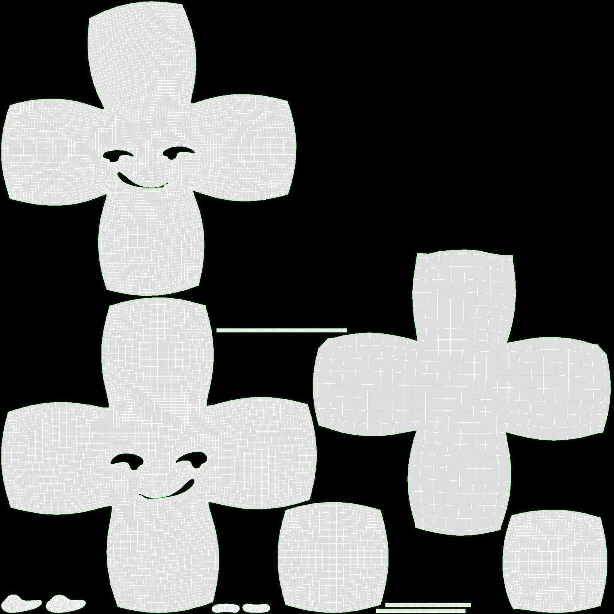 Emoji 014 Smirking 3D model_6