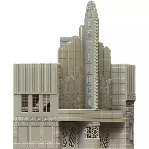 Metropolis Poseidon Theater 3D print model