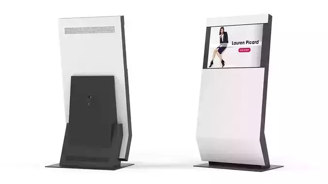 Information Kiosk 3D model