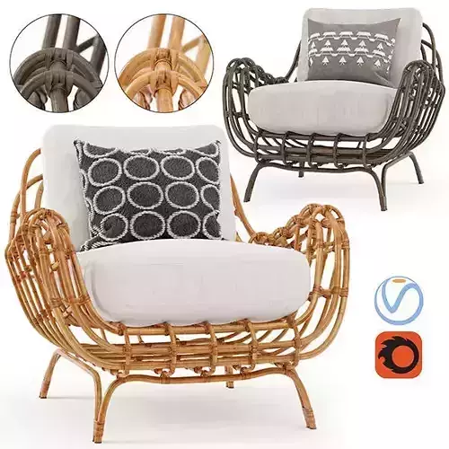 Savannah Rattan Armchair