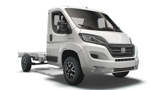 Fiat Ducato Chassis Truck Single Cab 3450WB 2022 3D model