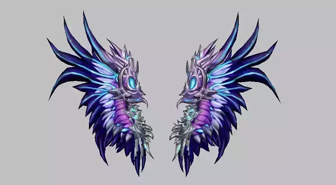 Diamond Wing K10 Low-poly 3D model