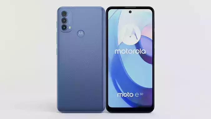 Motorola Moto E30 3D model