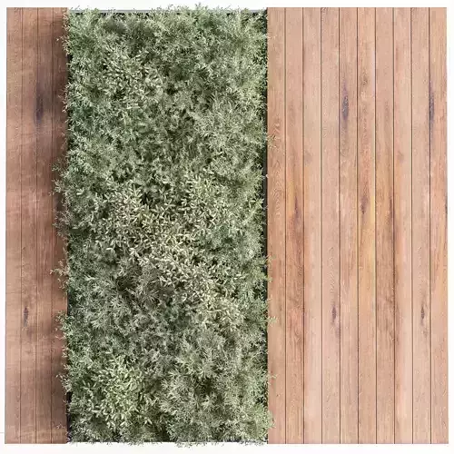 FitoWall02 wooden board with plants