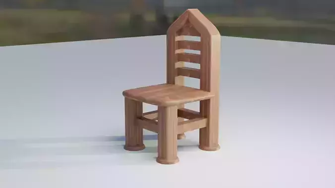 Wooden chair