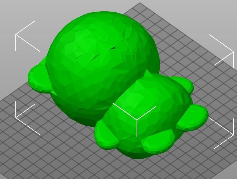 Panda bear 3D print model_2