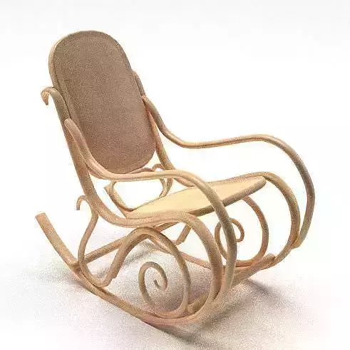 Rocking Wooden Chair