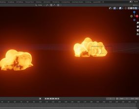 Explosion 3D Models | CGTrader