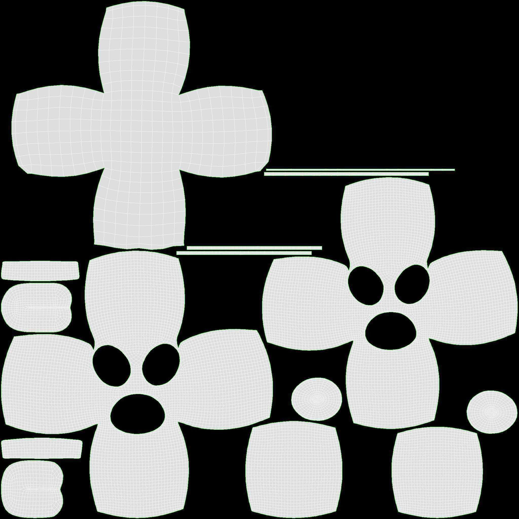 Emoji 026 Astonished with big eyes 3D model_6