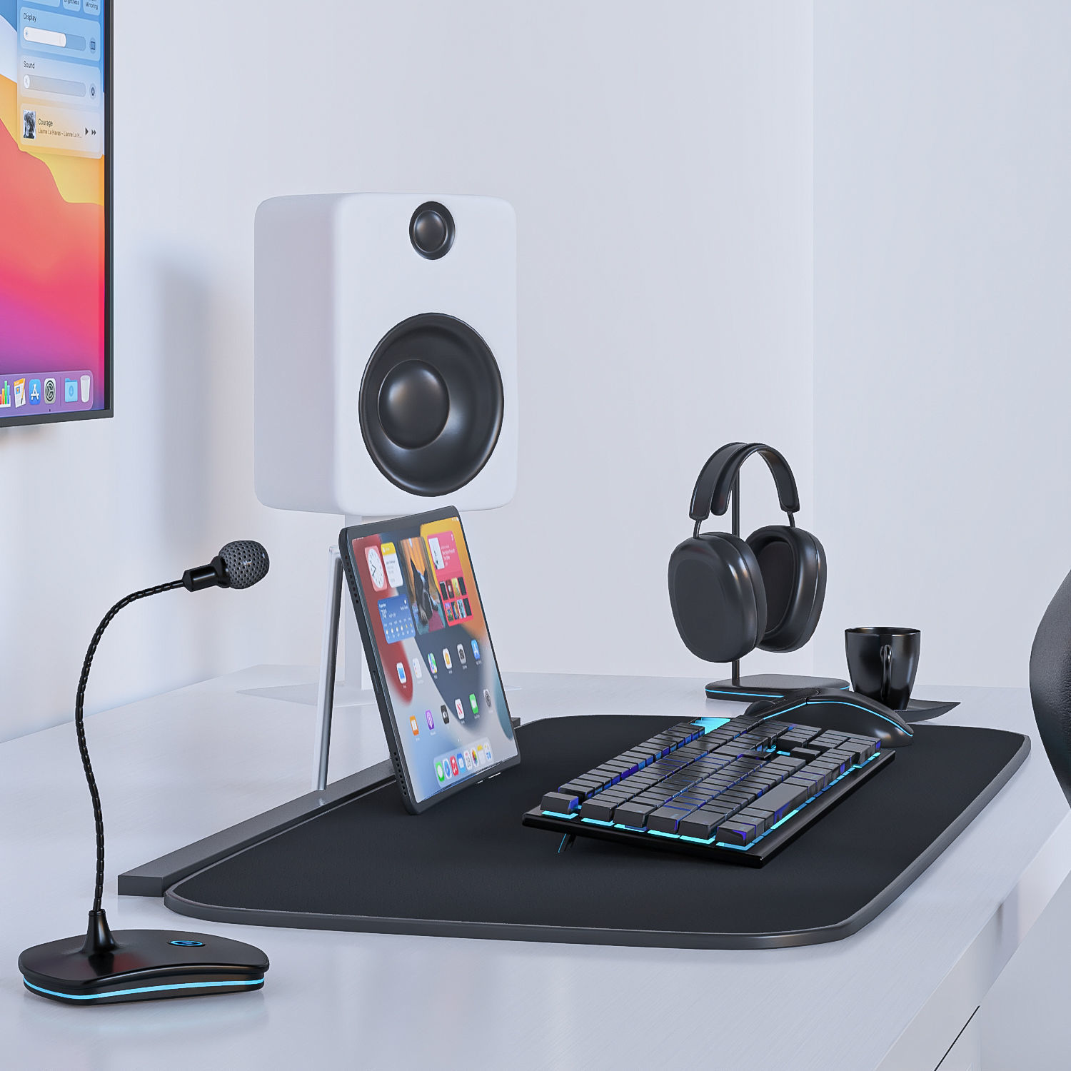 pc game 11 3D model_3