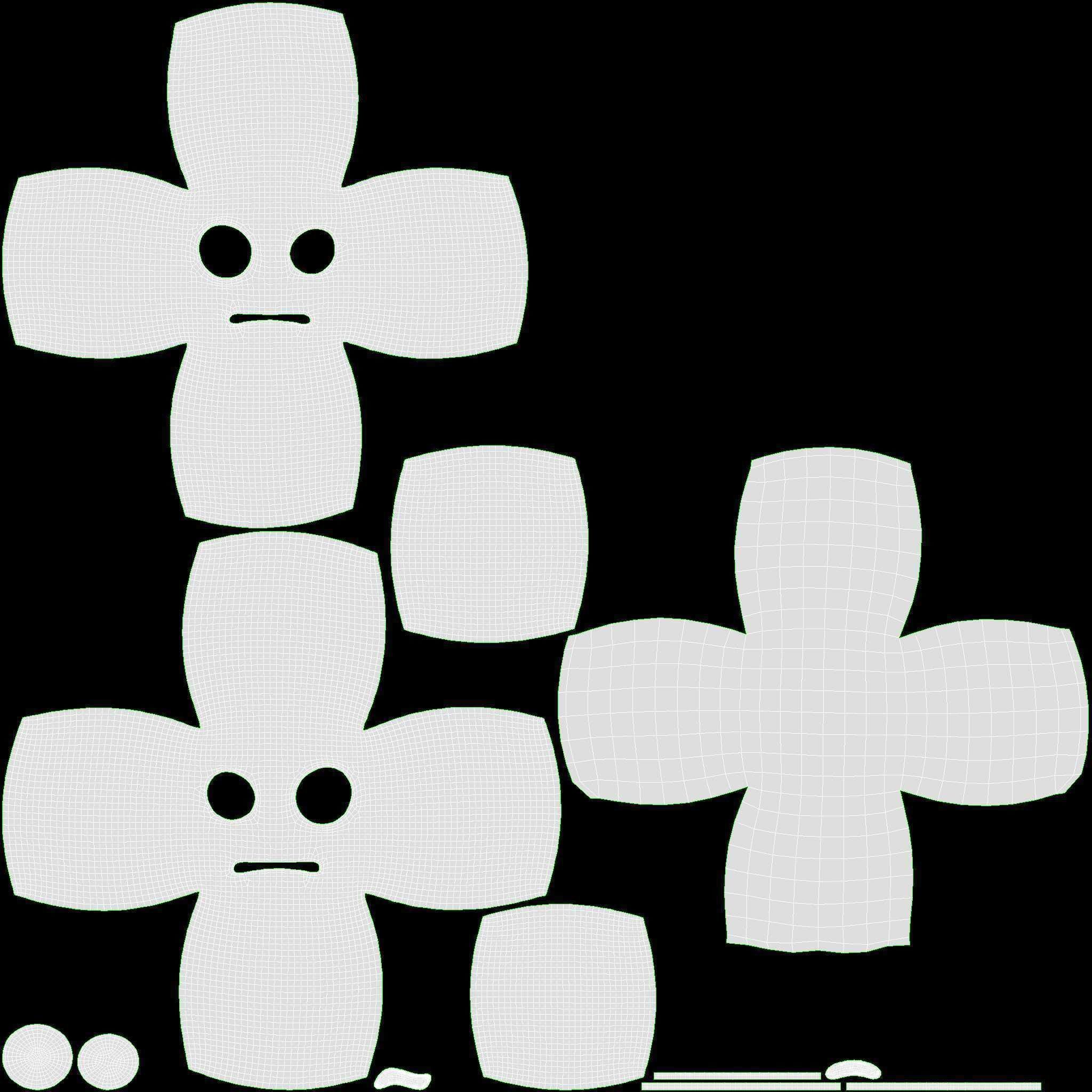 Emoji 032 With raised eyebrow 3D model_6