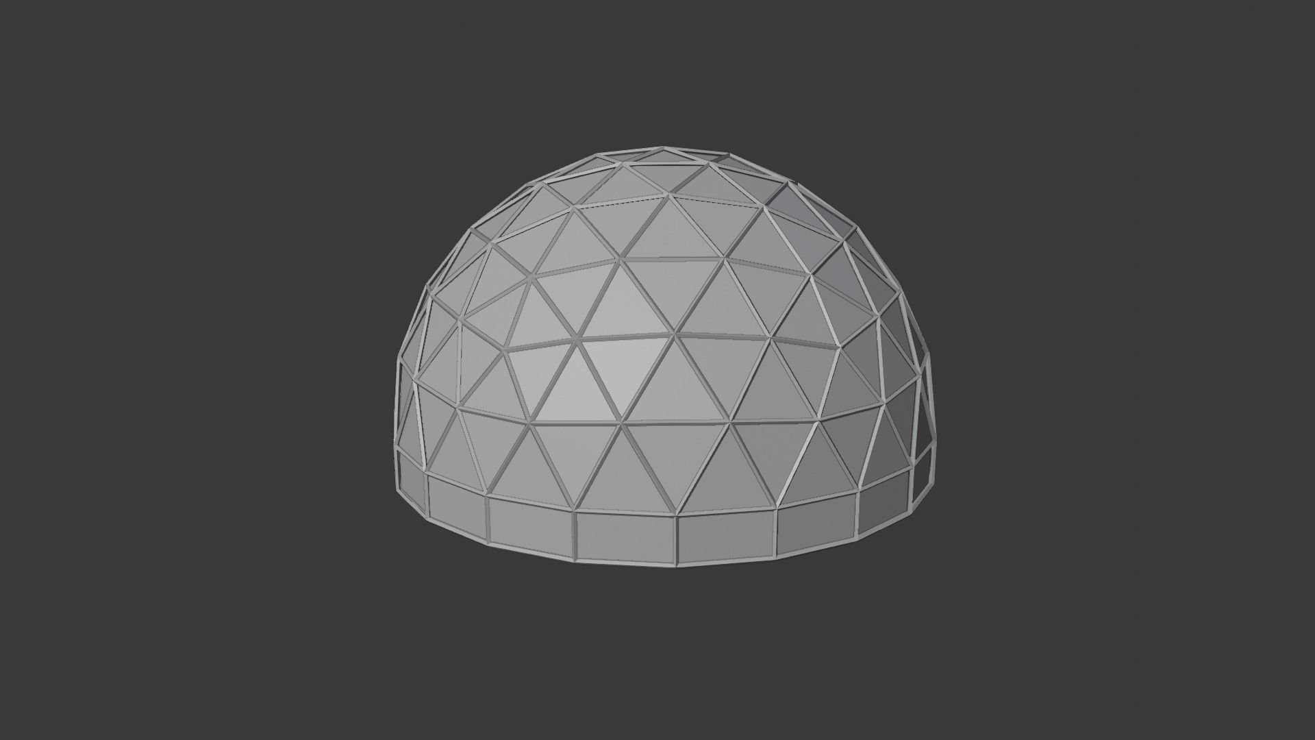 Dome Building 3D model_6