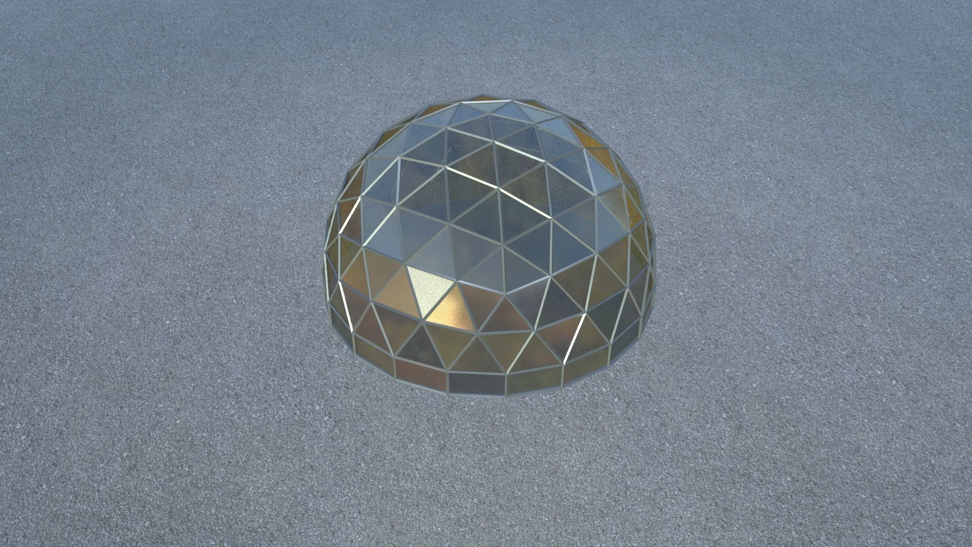 Dome Building 3D model_10