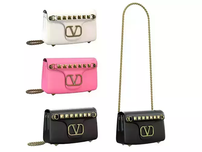 Valentino Stud Sign Nappa shoulder bag
