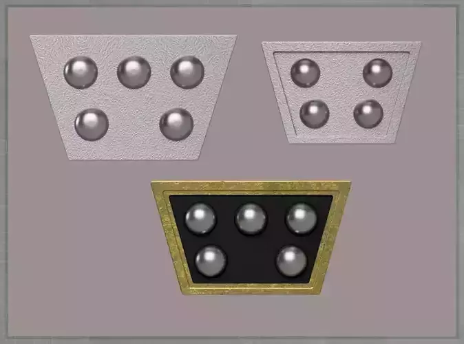 Klingon Belt Buckles 3D print model