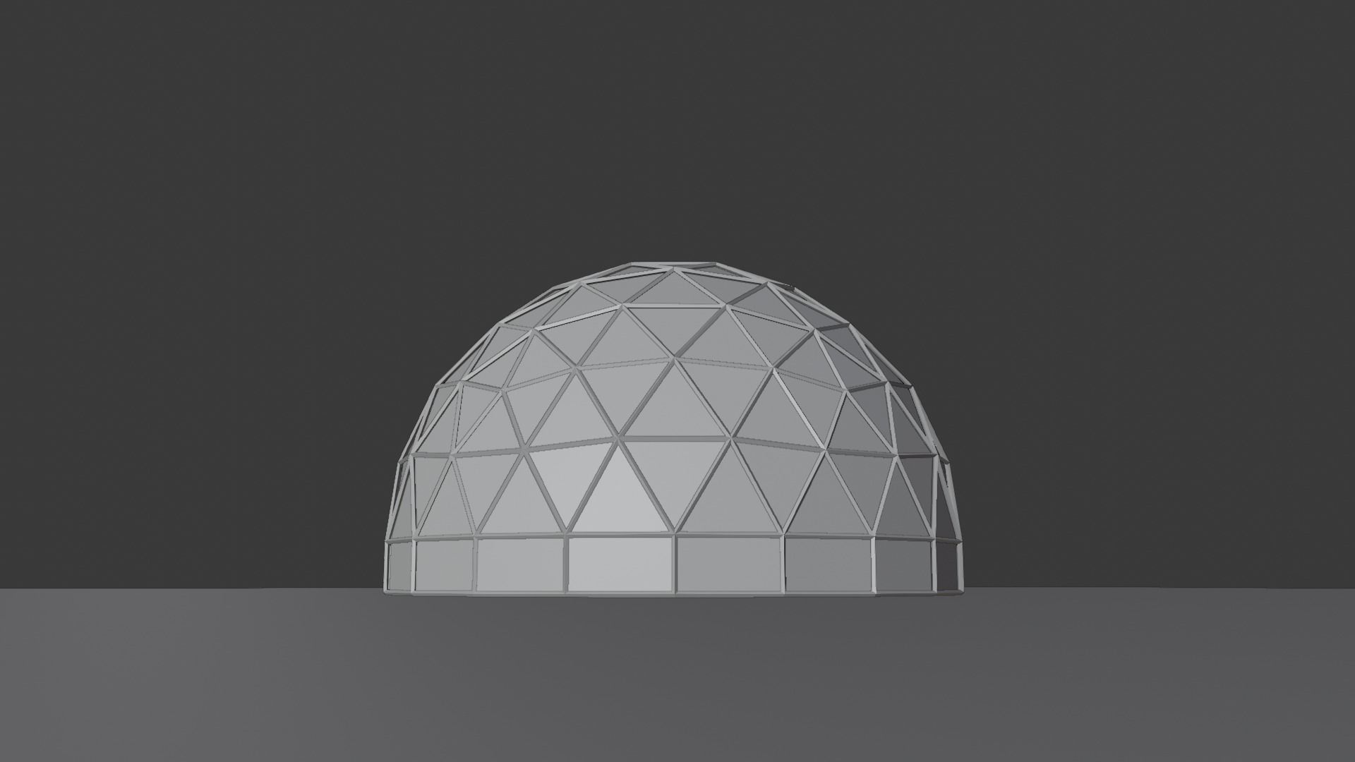 Geodesic Dome  3D Model Collection_16