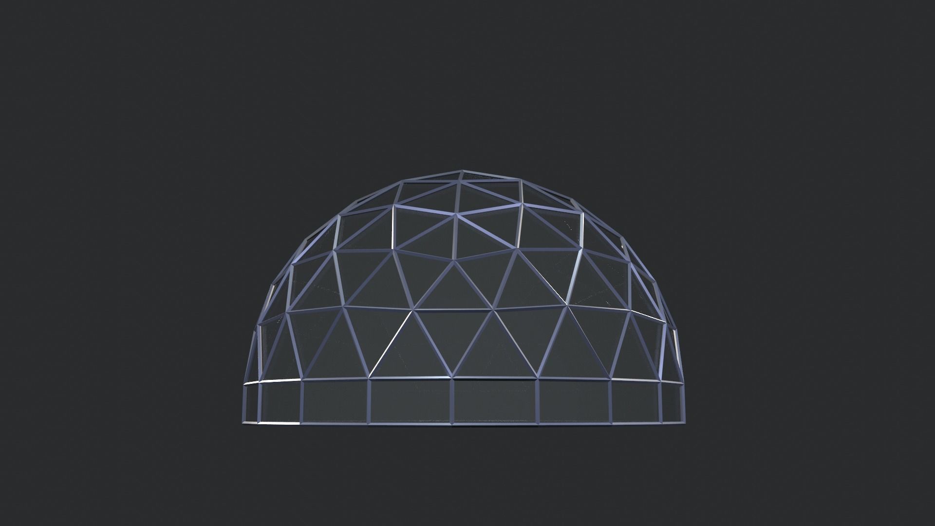 Geodesic Dome  3D Model Collection_15