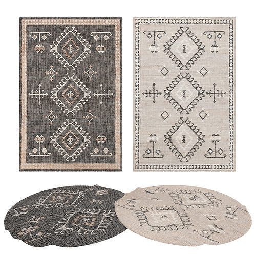 Rugs No 486 Low-poly 3D model