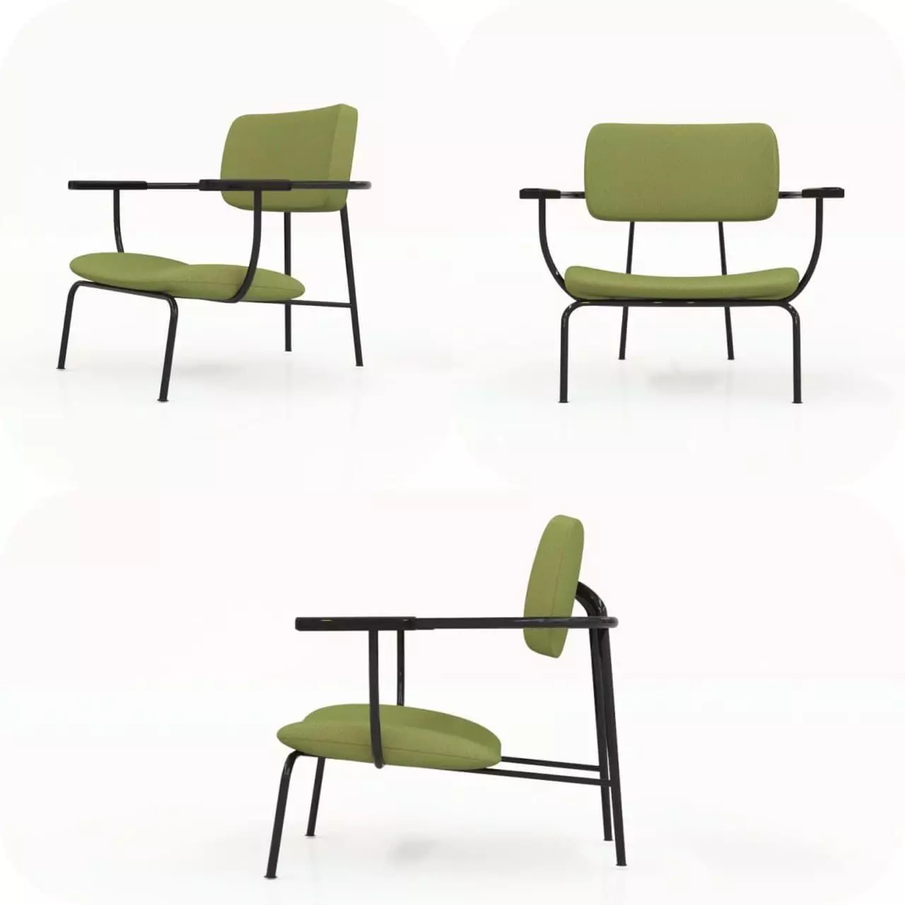 Method Lounge Chair 3D model