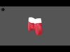 Christmas Gloves v1 001 Low-poly 3D model_1