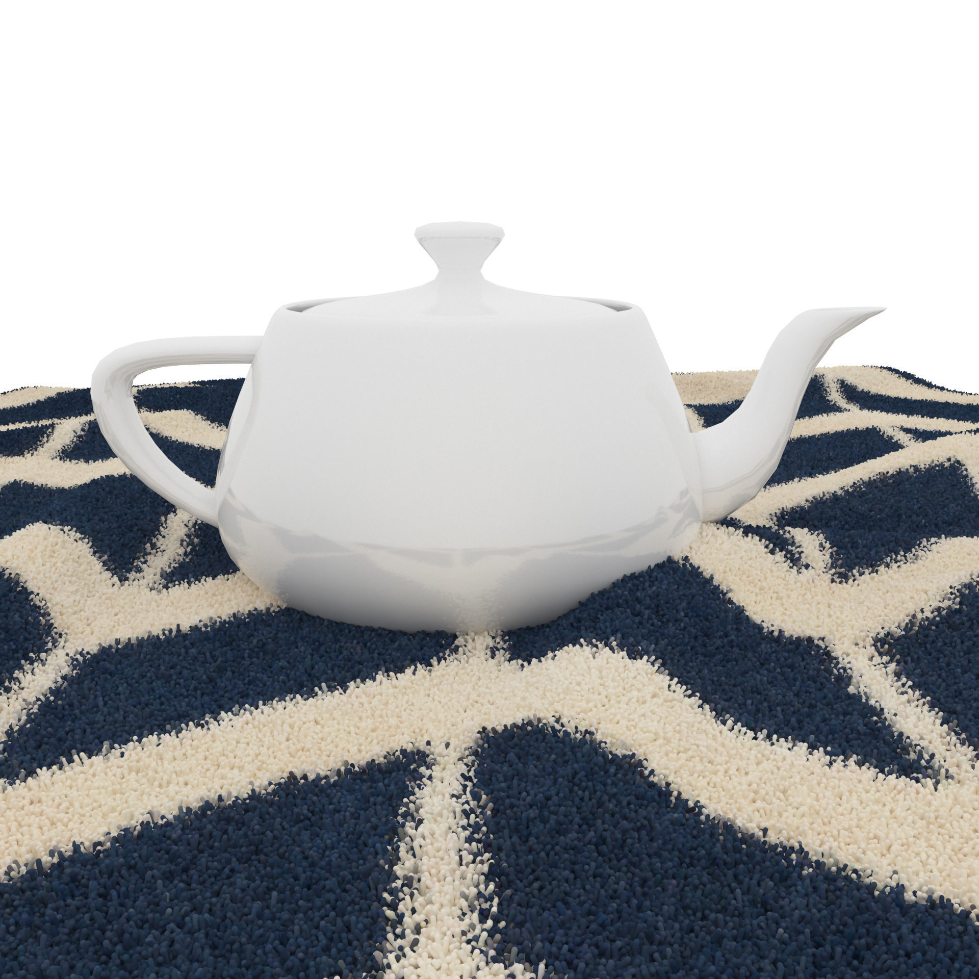 Rugs No 488 Low-poly 3D model_6