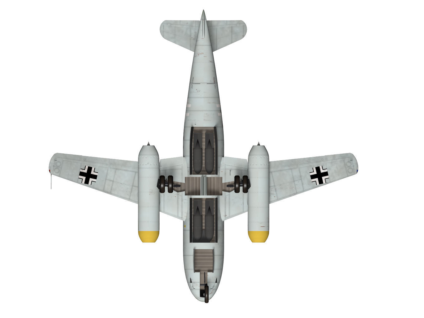 Messerschmitt P1100 3D model_10
