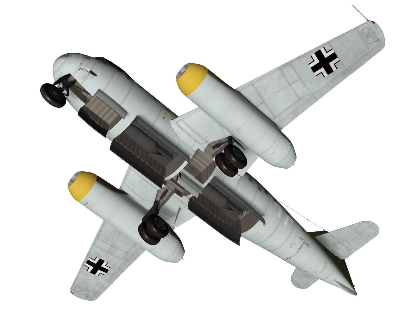 Messerschmitt P1100 3D model_4