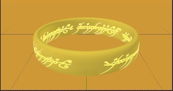 Lord of the Rings The Ring of Power 3D model_1