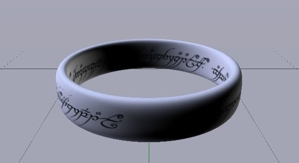 Lord of the Rings The Ring of Power 3D model_2