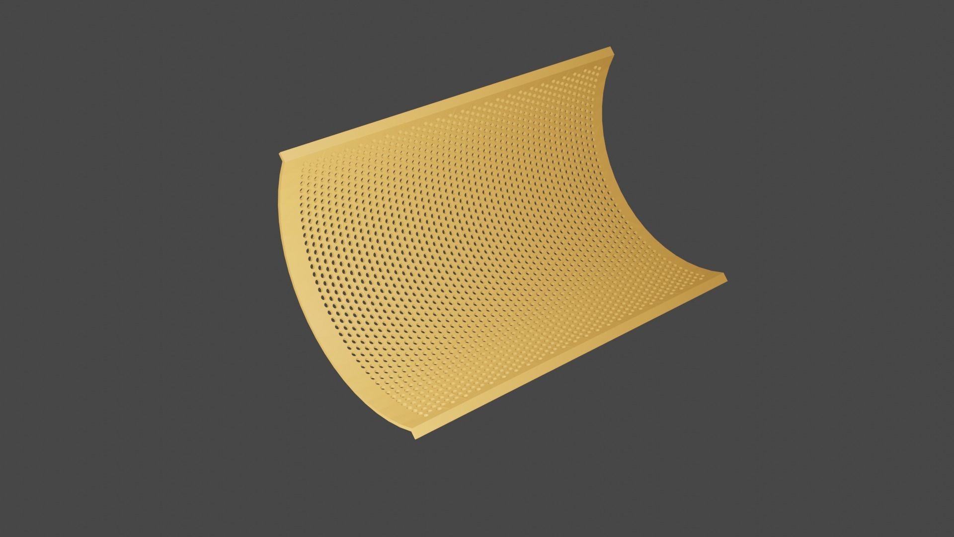 Screen Rapia Granulator Filter 3D model_1