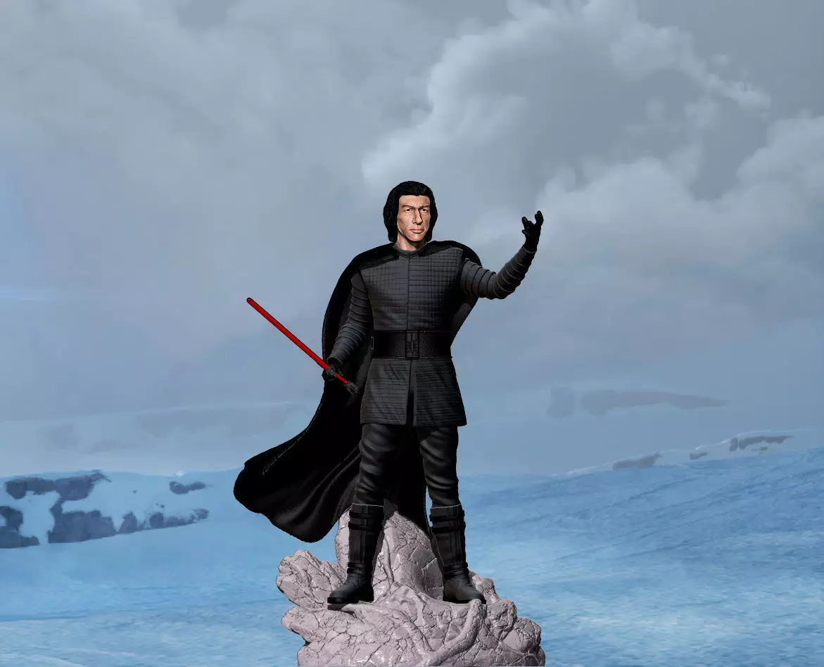 Kylo Ren The Rise of Skywalker 3D print model_0