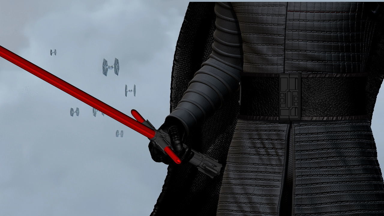 Kylo Ren The Rise of Skywalker 3D print model_4