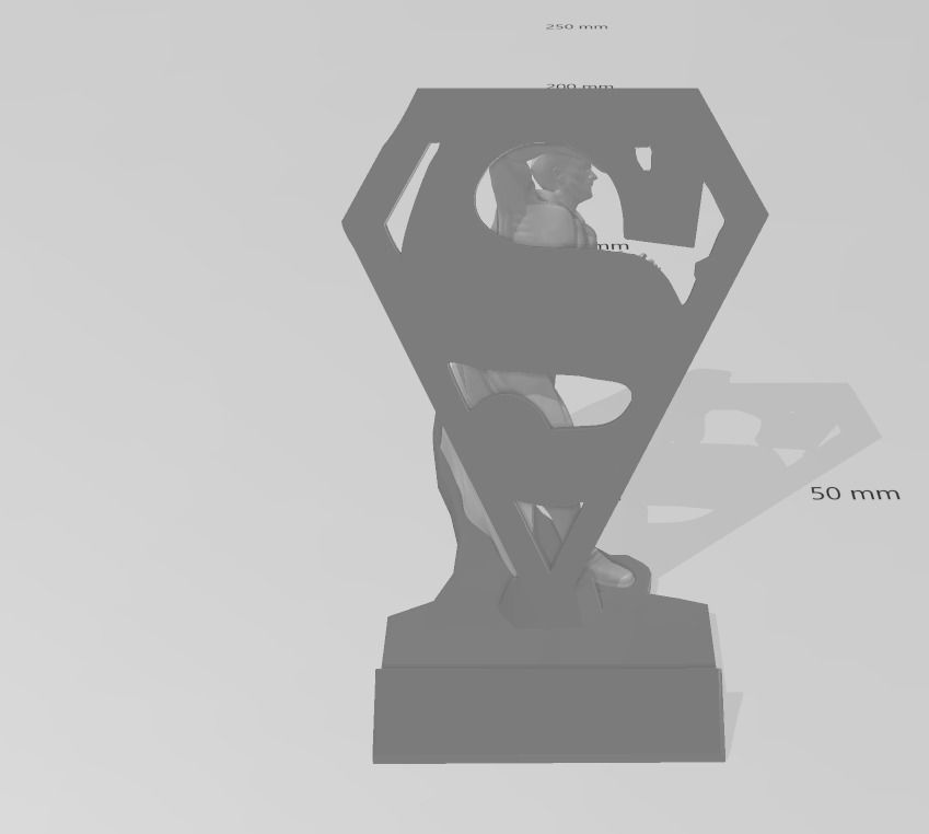 Superman phone Holder 3d Print  3D print model_1