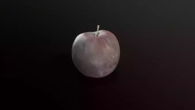 3D Scan Plum 02