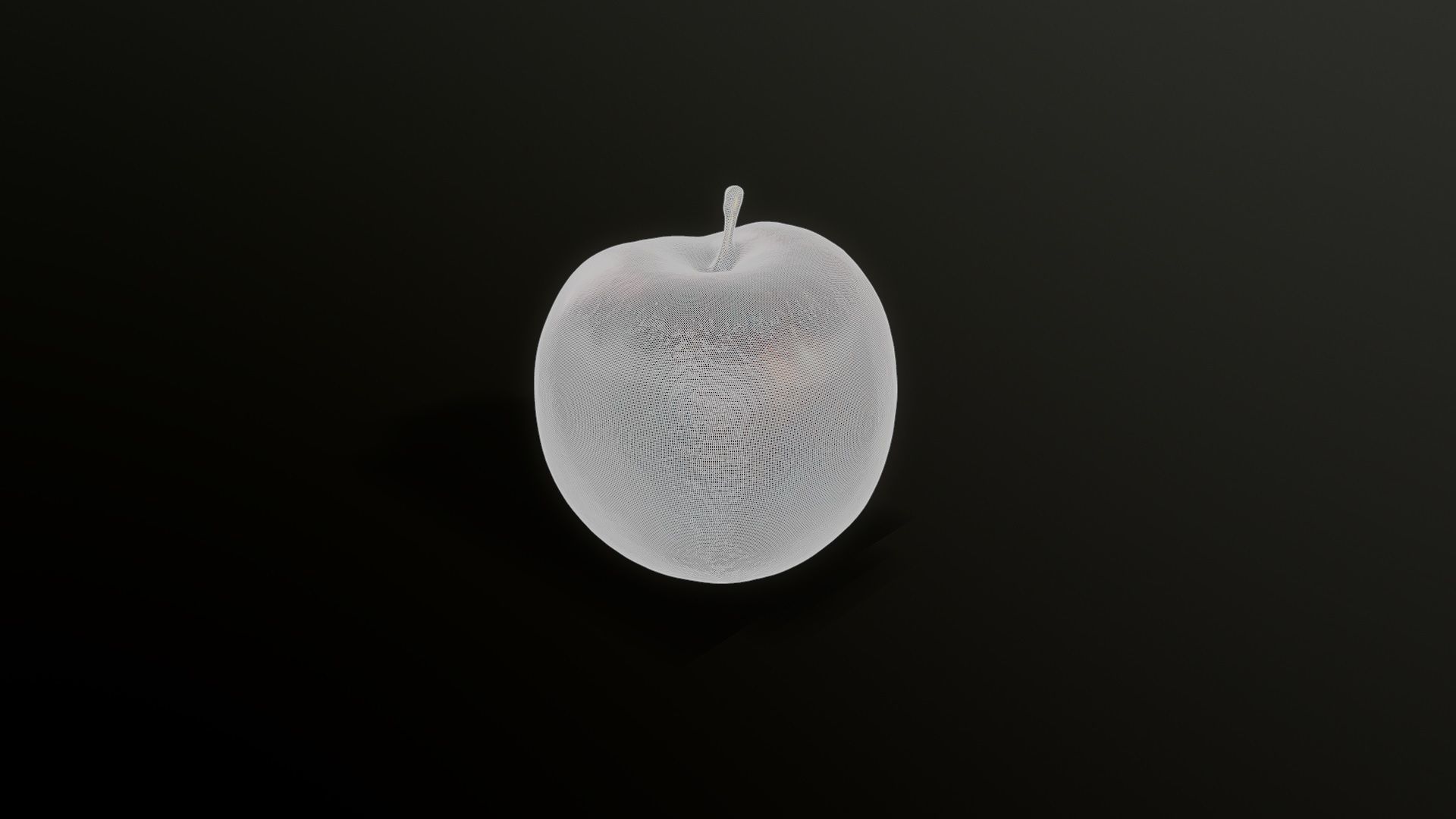 3D Scan Plum 02 Low-poly 3D model_3
