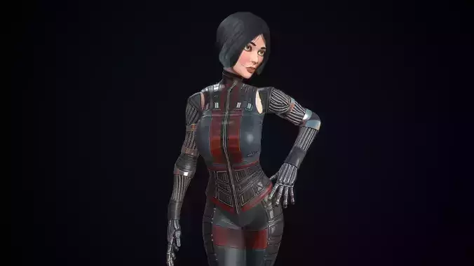 Cyber Racer Girl