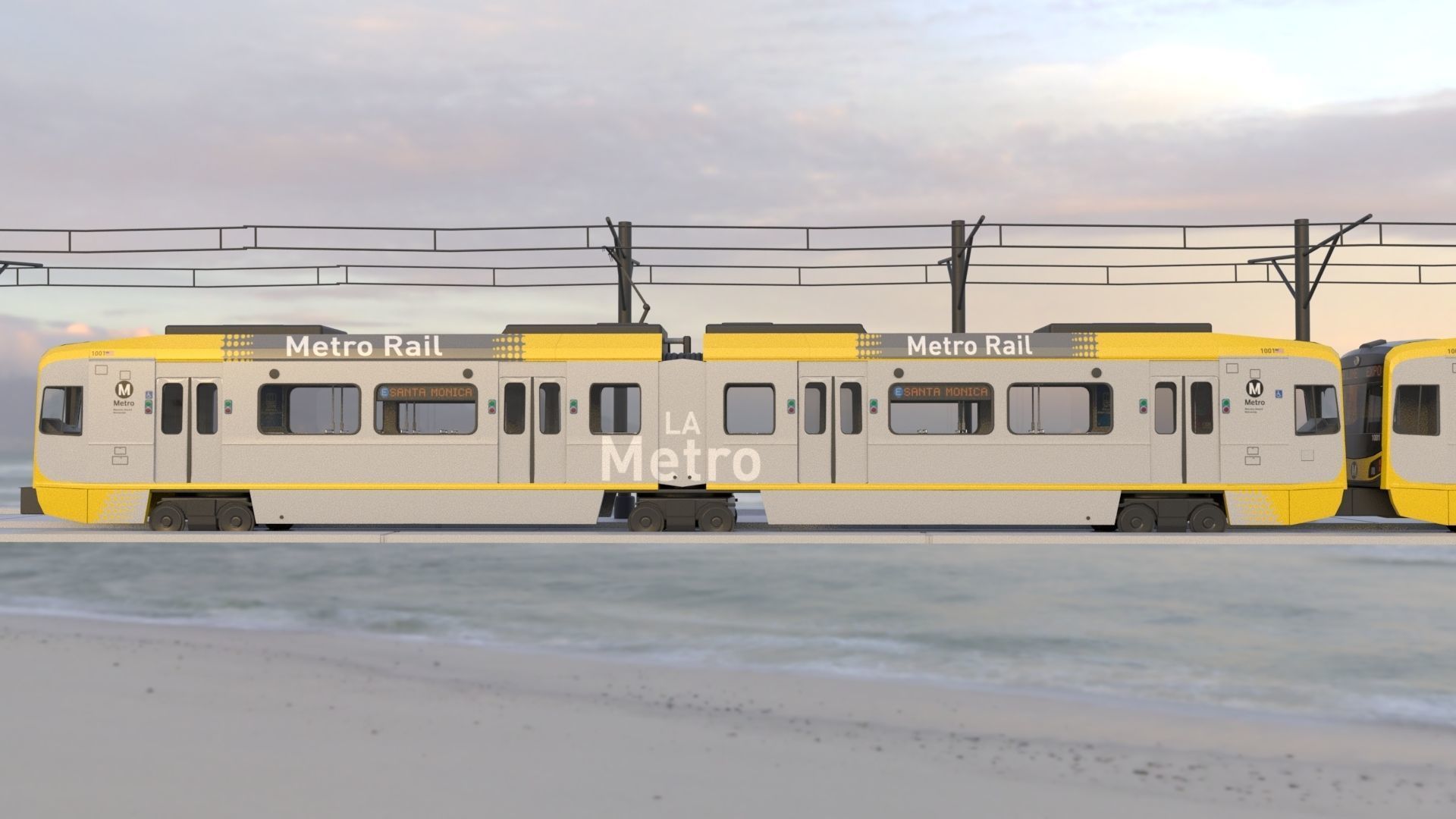  Kinkisharyo P3010 Expo Line LA Metro 3D model 3D model_5